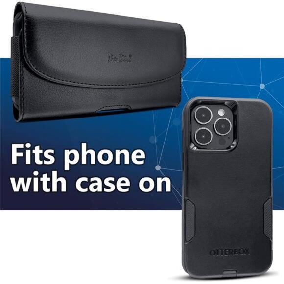 Holster for iPhone 15 15 Pro, 14, 14 Pro, 13 Pro, 13, 12 Pro, 12, 11 Pro, Xs - Picture 2 of 7